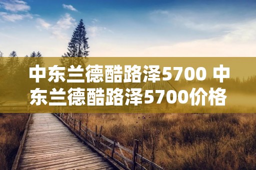 中东兰德酷路泽5700 中东兰德酷路泽5700价格