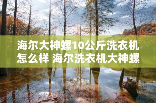 海尔大神螺10公斤洗衣机怎么样 海尔洗衣机大神螺和小神螺区别