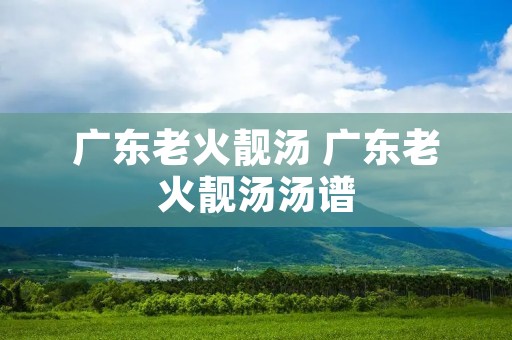 广东老火靓汤 广东老火靓汤汤谱 广东老火靓汤 广东老火靓汤汤谱