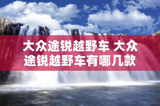 大众途锐越野车 大众途锐越野车有哪几款