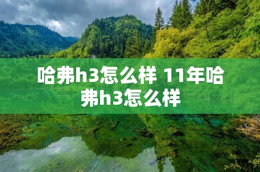 哈弗h3怎么样 11年哈弗h3怎么样 哈弗h3怎么样 11年哈弗h3怎么样