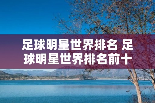 足球明星世界排名 足球明星世界排名前十
