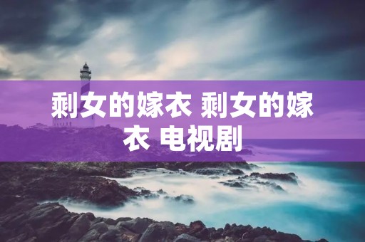 剩女的嫁衣 剩女的嫁衣 电视剧