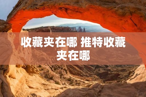 收藏夹在哪 推特收藏夹在哪 收藏夹在哪 推特收藏夹在哪