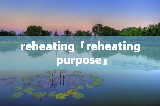 reheating「reheating purpose」 reheating「reheating purpose」
