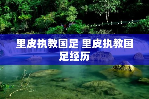 里皮执教国足 里皮执教国足经历