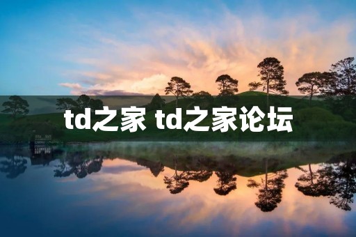 td之家 td之家论坛