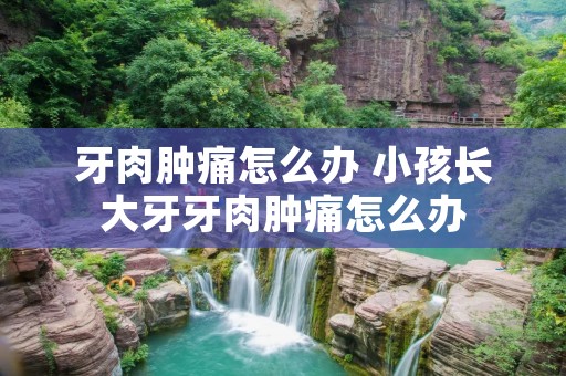 牙肉肿痛怎么办 小孩长大牙牙肉肿痛怎么办 牙肉肿痛怎么办 小孩长大牙牙肉肿痛怎么办