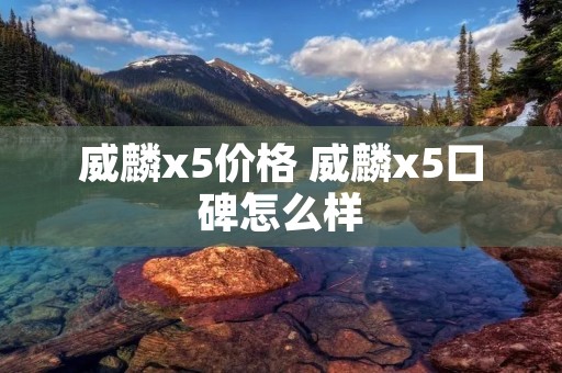 威麟x5价格 威麟x5口碑怎么样 威麟x5价格 威麟x5口碑怎么样