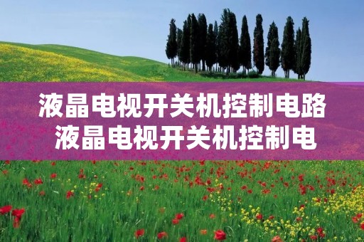 液晶电视开关机控制电路 液晶电视开关机控制电路有几种形式?