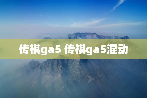 传祺ga5 传祺ga5混动 传祺ga5 传祺ga5混动