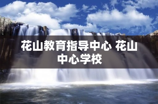 花山教育指导中心 花山中心学校