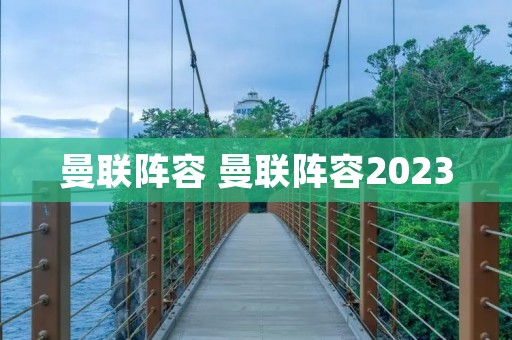 曼联阵容 曼联阵容2023