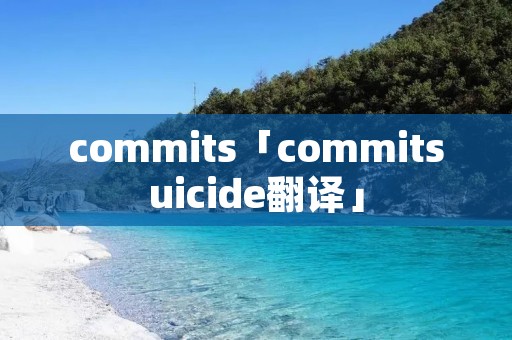 commits「commit*******翻译」 commits「commit*******翻译」