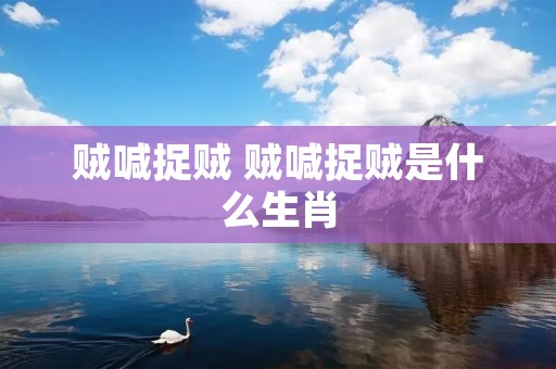 贼喊捉贼 贼喊捉贼是什么生肖