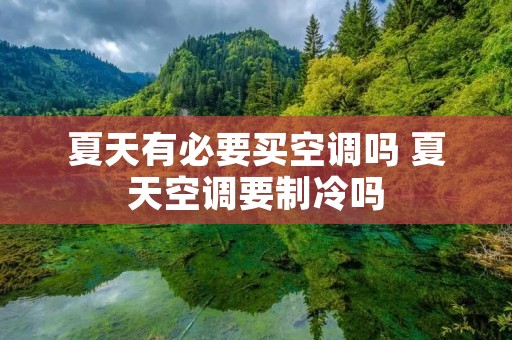 夏天有必要买空调吗 夏天空调要制冷吗