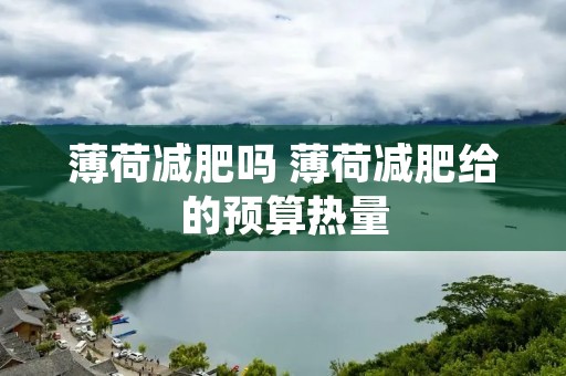 薄荷减肥吗 薄荷减肥给的预算热量