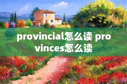 provincial怎么读 provinces怎么读 provincial怎么读 provinces怎么读