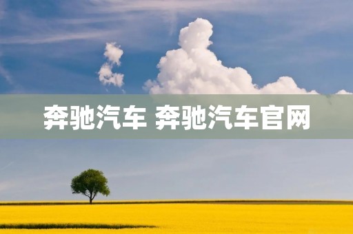 奔驰汽车 奔驰汽车官网
