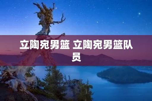立陶宛男篮 立陶宛男篮队员