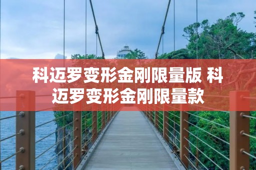 科迈罗变形金刚**版 科迈罗变形金刚**款