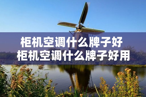 柜机空调什么牌子好 柜机空调什么牌子好用