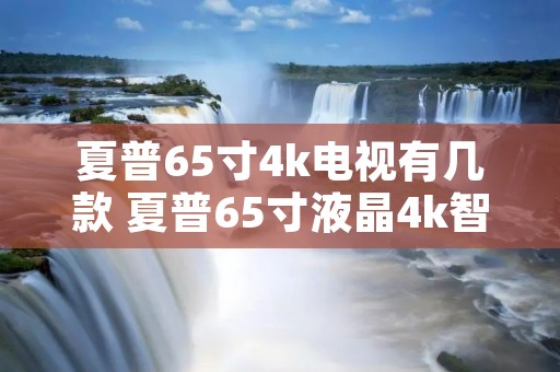 夏普65寸4k电视有几款 夏普65寸液晶4k智能电视价格