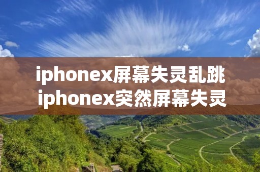 iphonex屏幕失灵乱跳 iphonex突然屏幕失灵乱跳 iphonex屏幕失灵乱跳 iphonex突然屏幕失灵乱跳