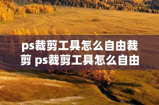 ps裁剪工具怎么自由裁剪 ps裁剪工具怎么自由裁剪视频