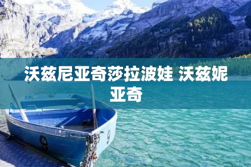 沃兹尼亚奇莎拉波娃 沃兹妮亚奇