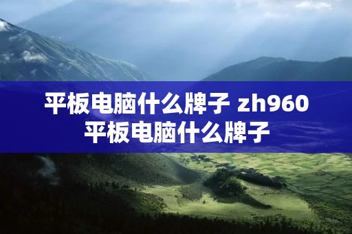 平板电脑什么牌子 zh960平板电脑什么牌子 平板电脑什么牌子 zh960平板电脑什么牌子