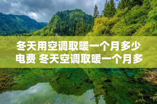 冬天用空调取暖一个月多少电费 冬天空调取暖一个月多少钱
