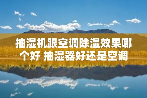 抽湿机跟空调除湿效果哪个好 抽湿器好还是空调好