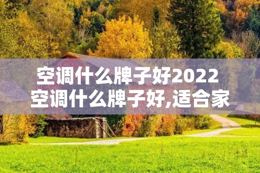 空调什么牌子好2022 空调什么牌子好,适合家庭使用