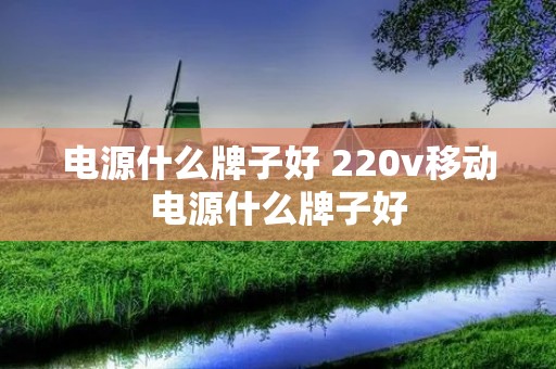 电源什么牌子好 220v移动电源什么牌子好