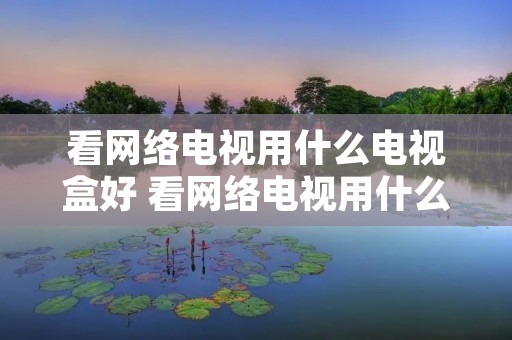 看网络电视用什么电视盒好 看网络电视用什么机顶盒好