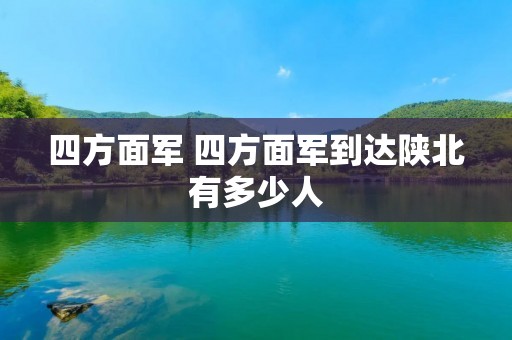 四方面军 四方面军到达陕北有多少人