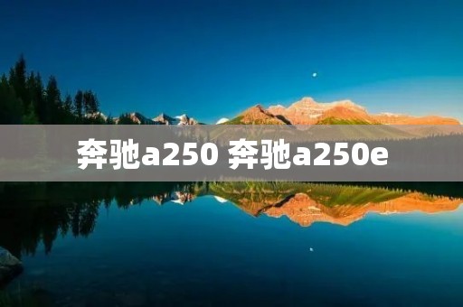 奔驰a250 奔驰a250e