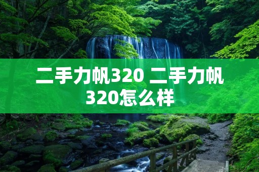 二手力帆320 二手力帆320怎么样 二手力帆320 二手力帆320怎么样
