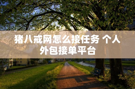 猪八戒网怎么接任务 个人外包接**台 猪八戒网怎么接任务 个人外包接**台