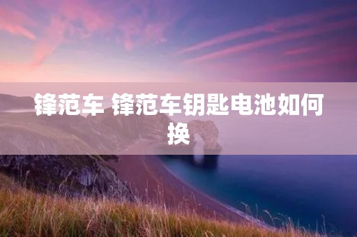 锋范车 锋范车钥匙电池如何换 锋范车 锋范车钥匙电池如何换