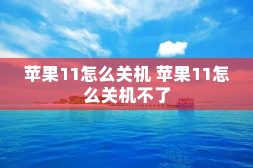 苹果11怎么关机 苹果11怎么关机不了 苹果11怎么关机 苹果11怎么关机不了