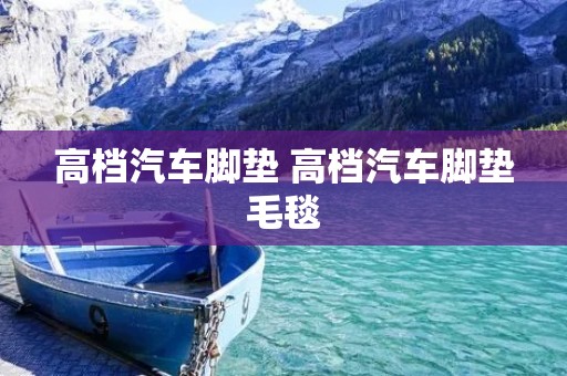 高档汽车脚垫 高档汽车脚垫毛毯