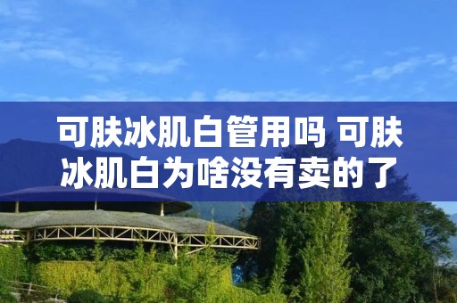可肤冰肌白管用吗 可肤冰肌白为啥没有卖的了