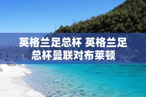 英格兰足总杯 英格兰足总杯曼联对布莱顿 英格兰足总杯 英格兰足总杯曼联对布莱顿