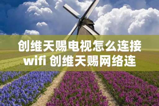创维天赐电视怎么连接wifi 创维天赐网络连接成功但是啥也看不了