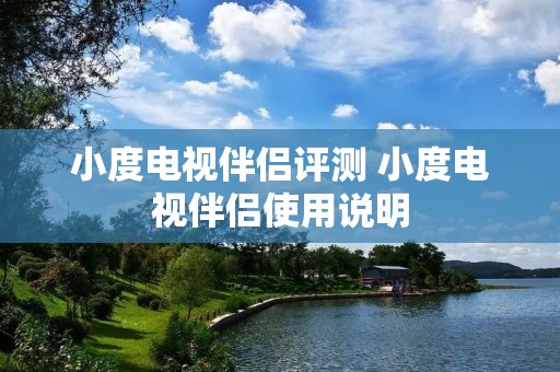 小度电视伴侣评测 小度电视伴侣使用说明
