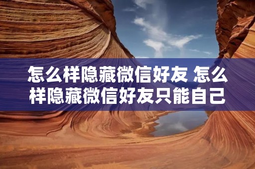 怎么样隐藏微信好友 怎么样隐藏微信好友只能自己看到 怎么样隐藏微信好友 怎么样隐藏微信好友只能自己看到