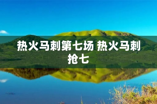 热火马刺第七场 热火马刺抢七