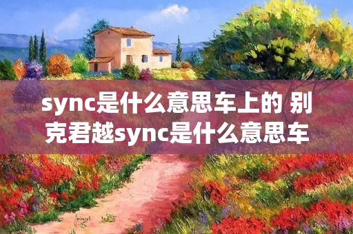 sync是什么意思车上的 别克君越sync是什么意思车上的 sync是什么意思车上的 别克君越sync是什么意思车上的